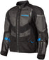 BAJA S4 JACKET BLACK - KINETIK BLUE